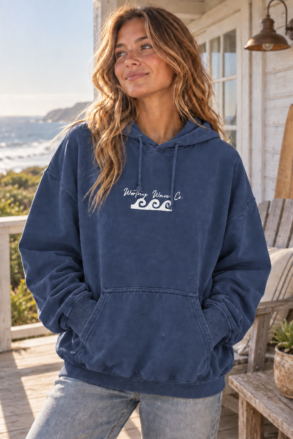 Armor of God, White Logo Hoodie