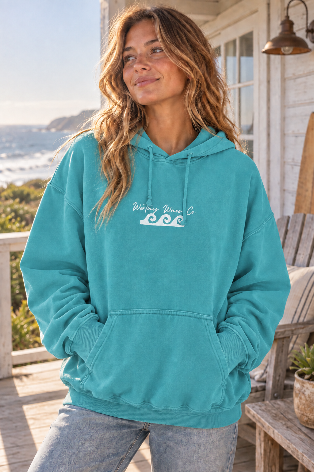 Armor of God, White Logo Hoodie