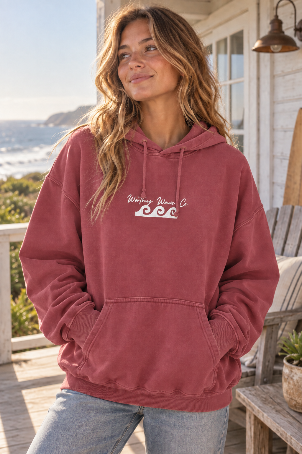 Armor of God, White Logo Hoodie