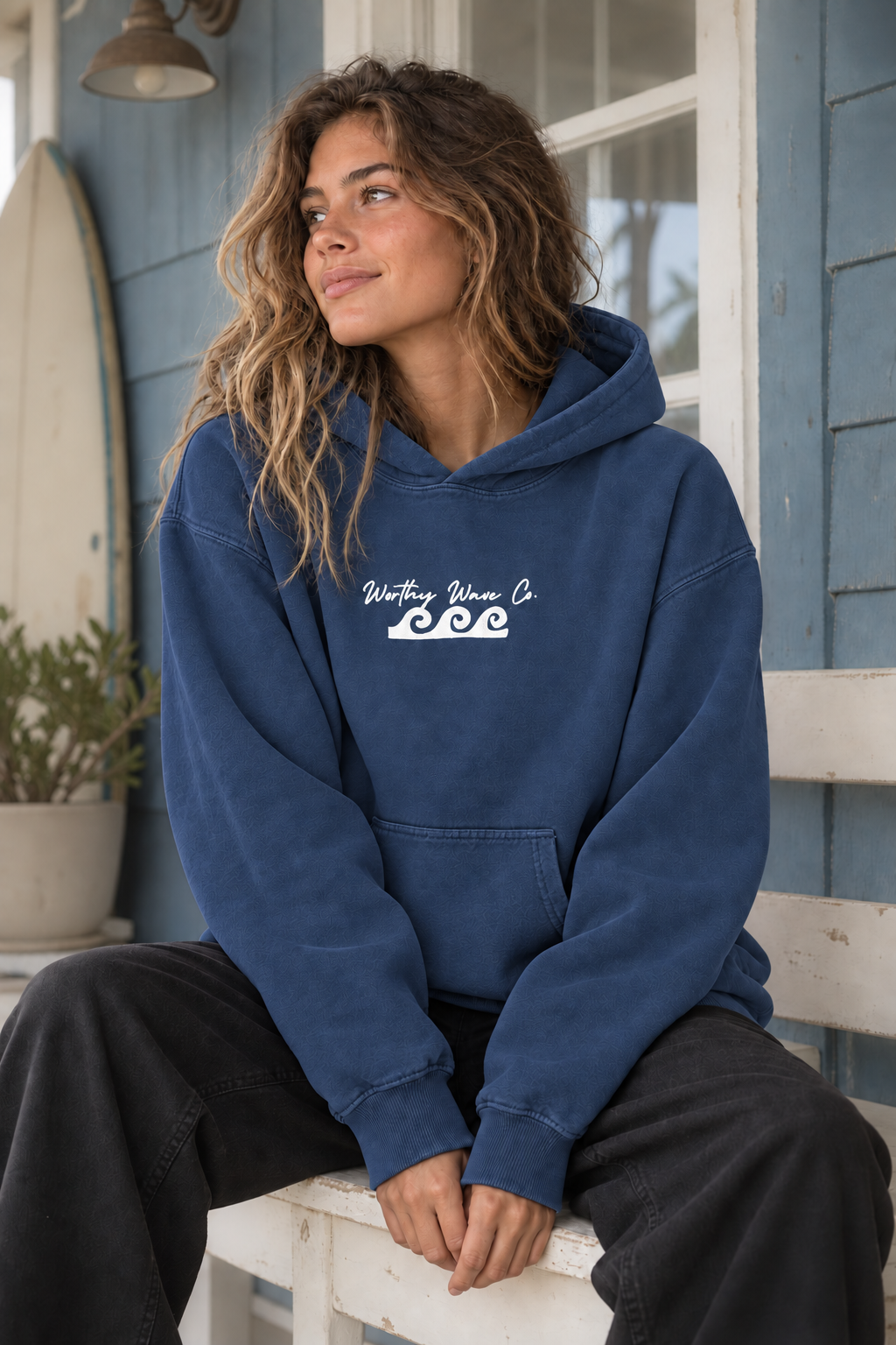 Armor of God, White Logo Hoodie
