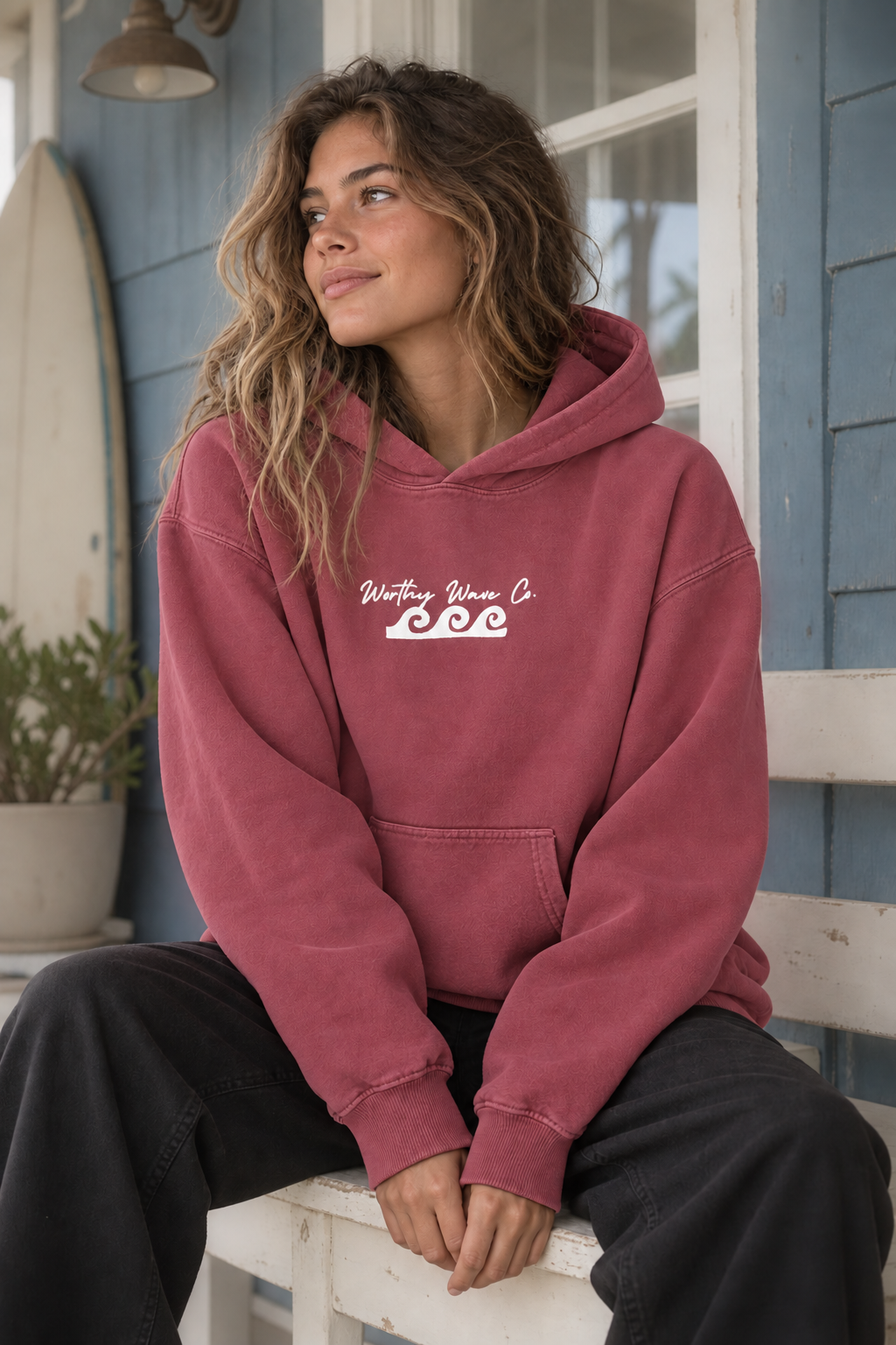 Armor of God, White Logo Hoodie