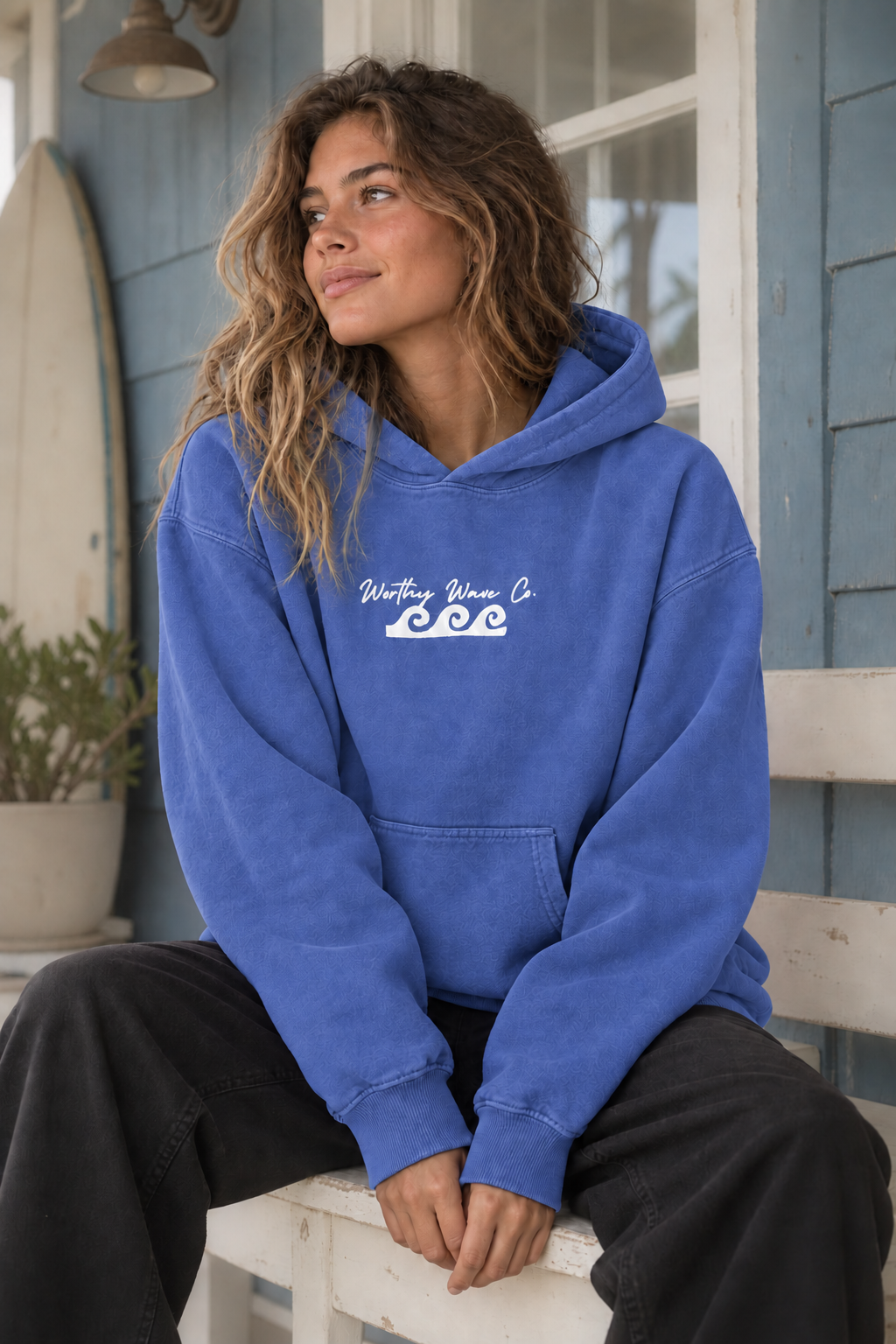 Armor of God, White Logo Hoodie