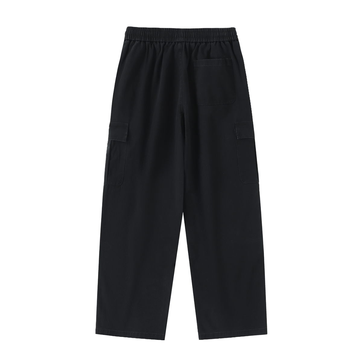 Worthy Wave Co. Drawstring Waist Straight-Leg Cargo Pants