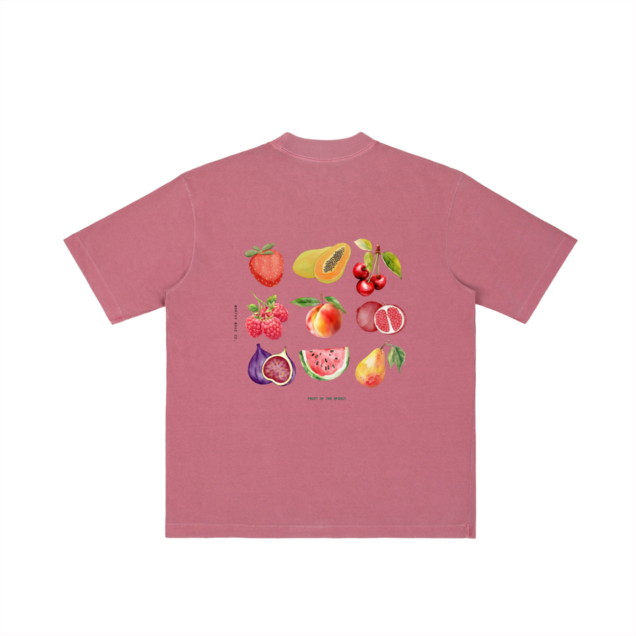 Fruit of the Spirit Vintage Wash Drop Shoulder T-shirt