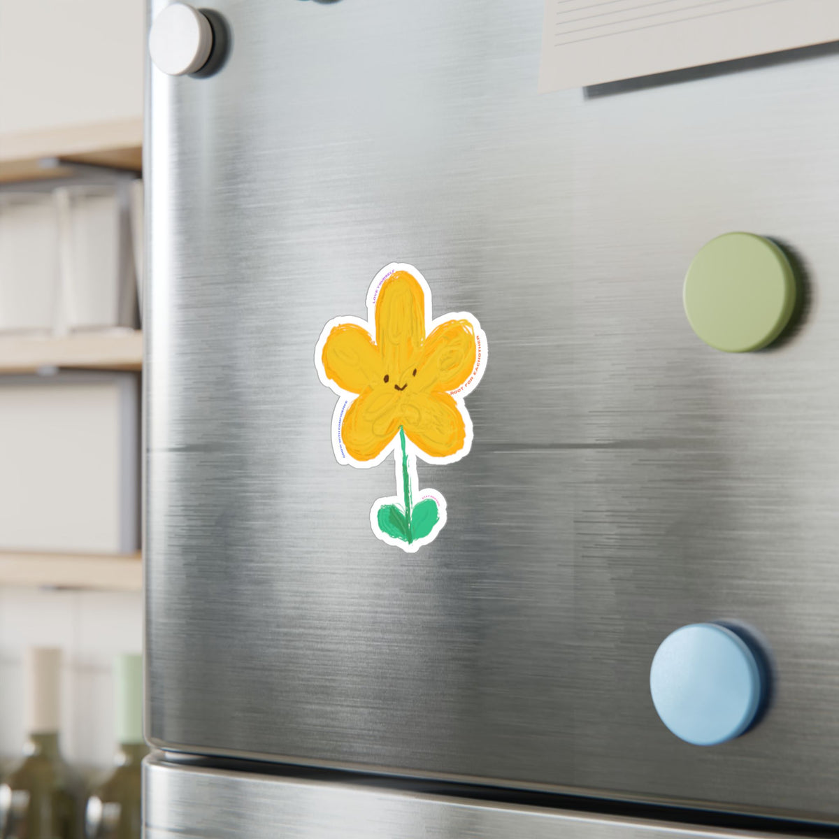Stay Rooted Flower Vinyl Decal