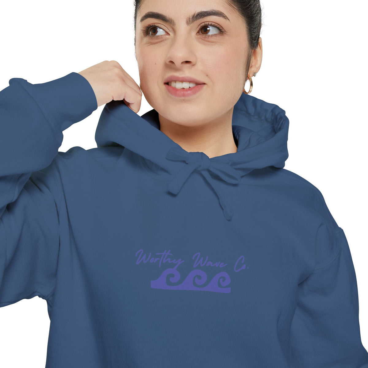 Worthy Wave Logo Hoodie