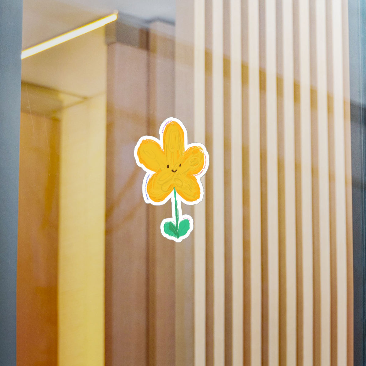 Stay Rooted Flower Vinyl Decal