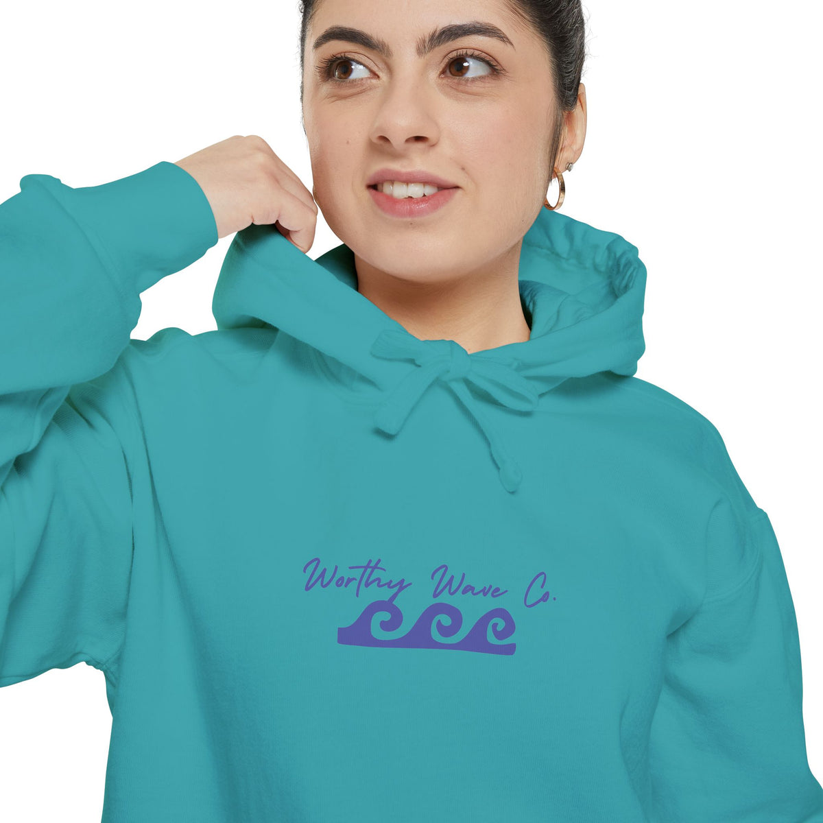 Worthy Wave Logo Hoodie