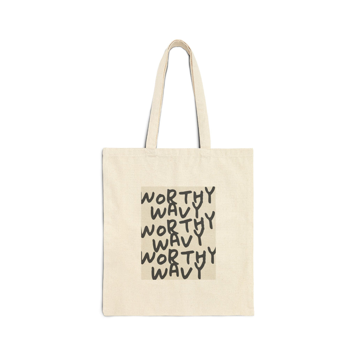Worthy Wave Co. Cotton Tote Bag