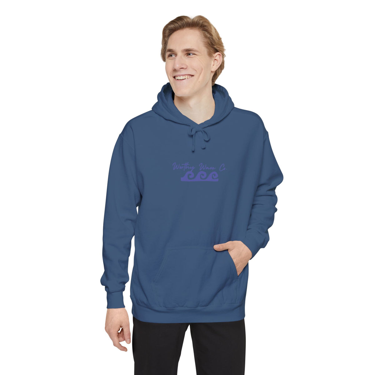 Worthy Wave Logo Hoodie