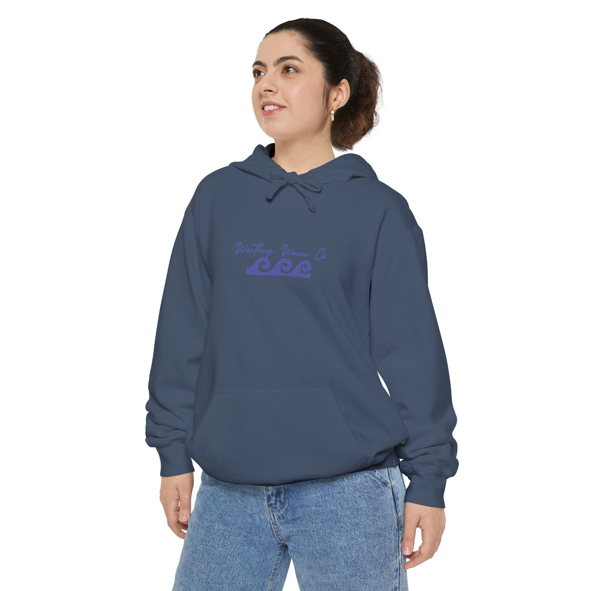 Worthy Wave Logo Hoodie
