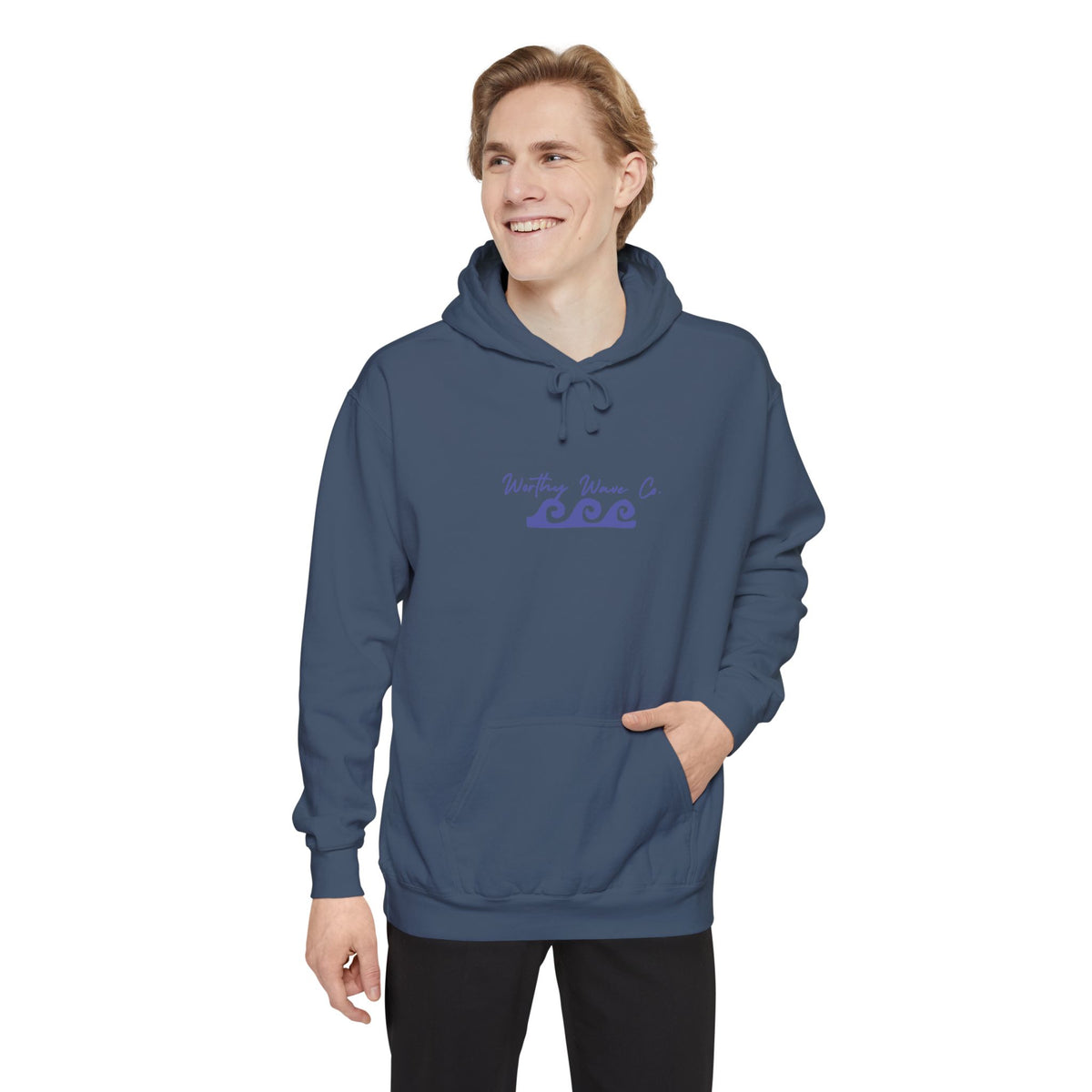 Worthy Wave Logo Hoodie
