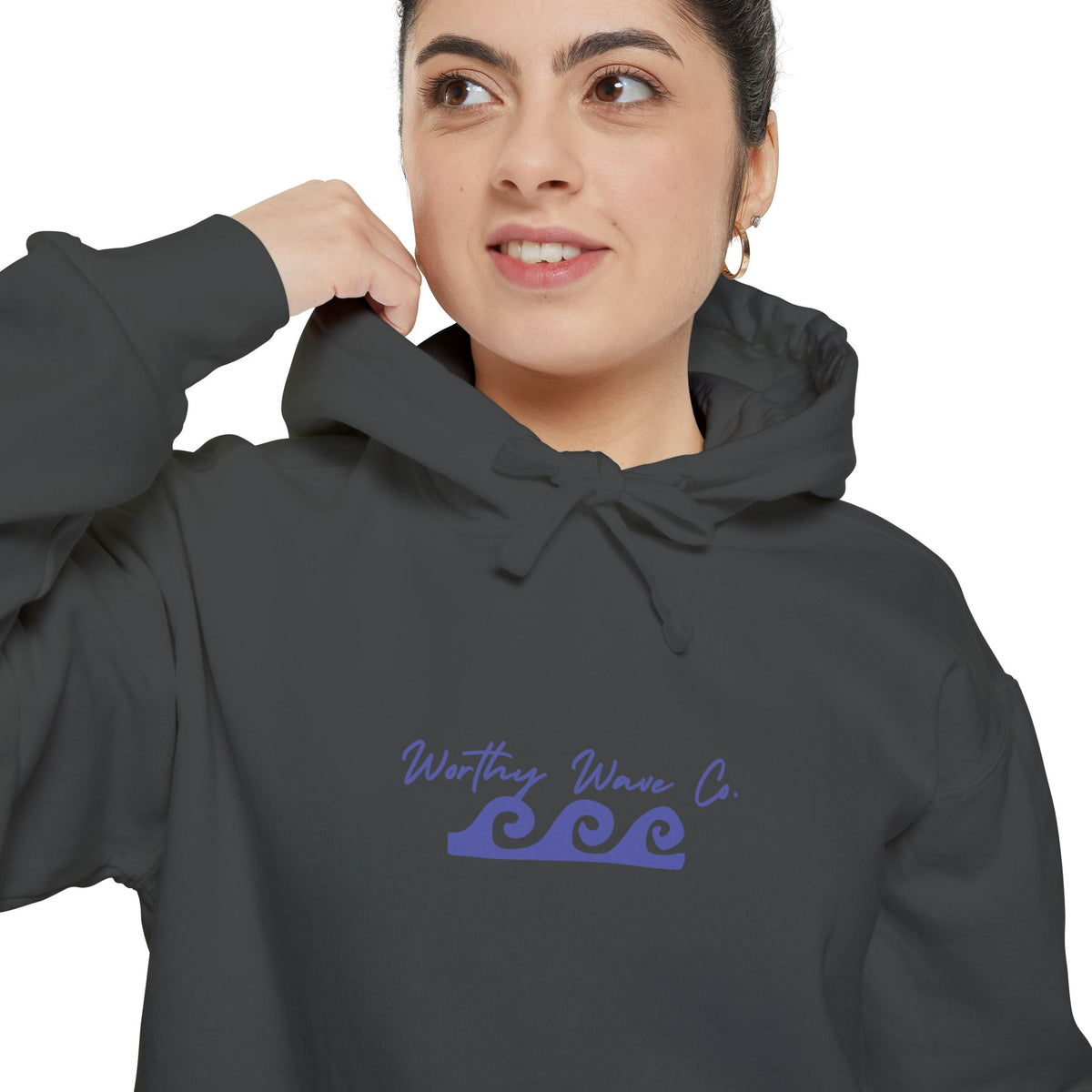 Worthy Wave Logo Hoodie