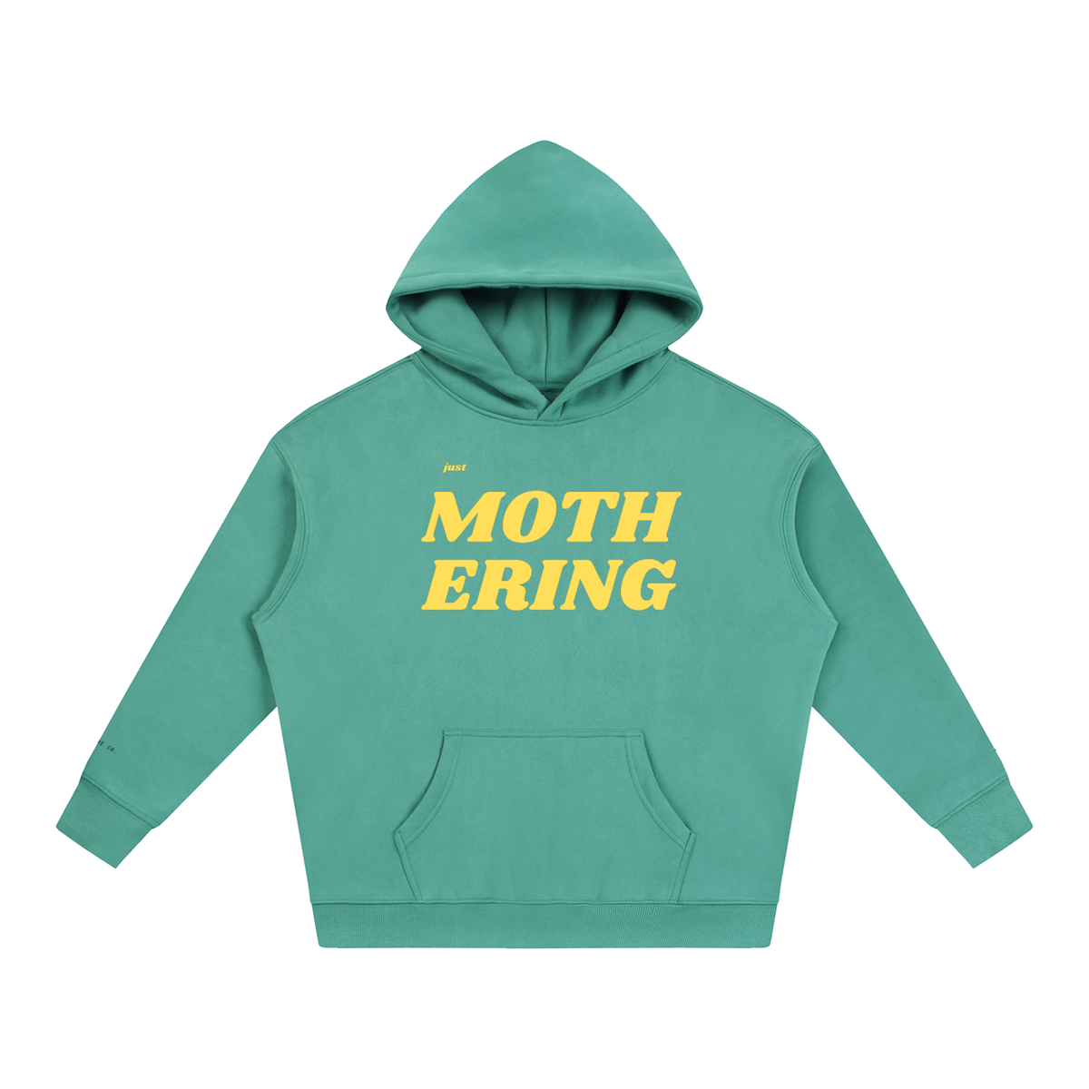 Mothering Oversize Fleeced Hoodie