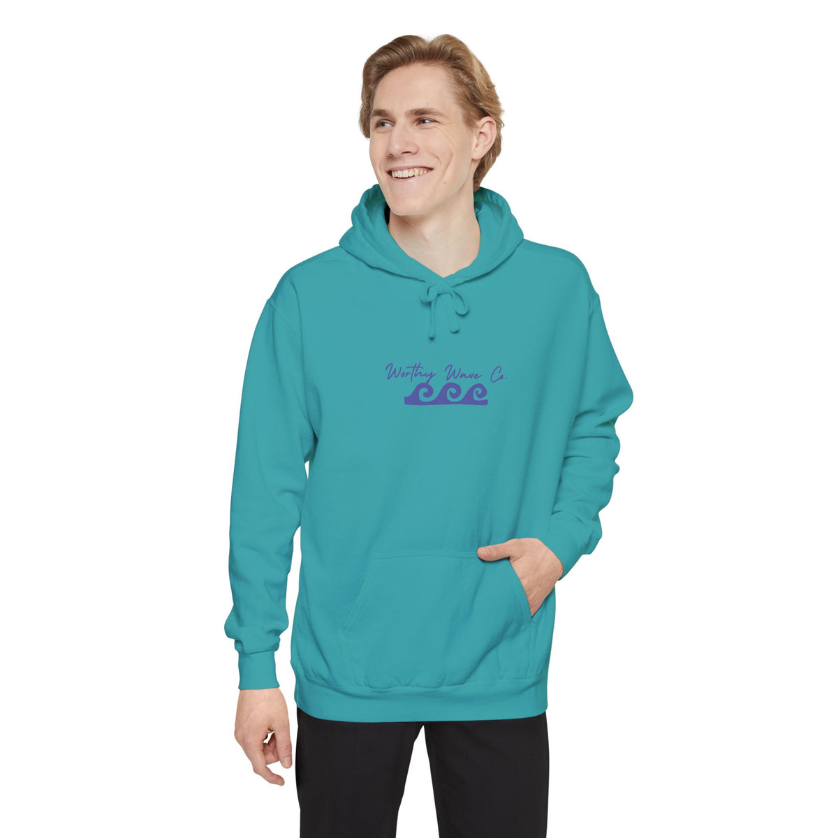 Worthy Wave Logo Hoodie