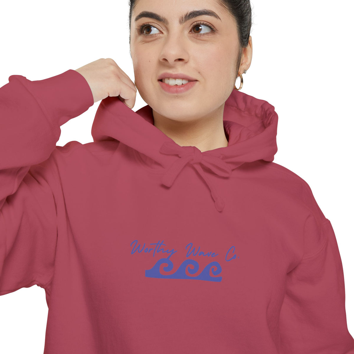 Worthy Wave Logo Hoodie