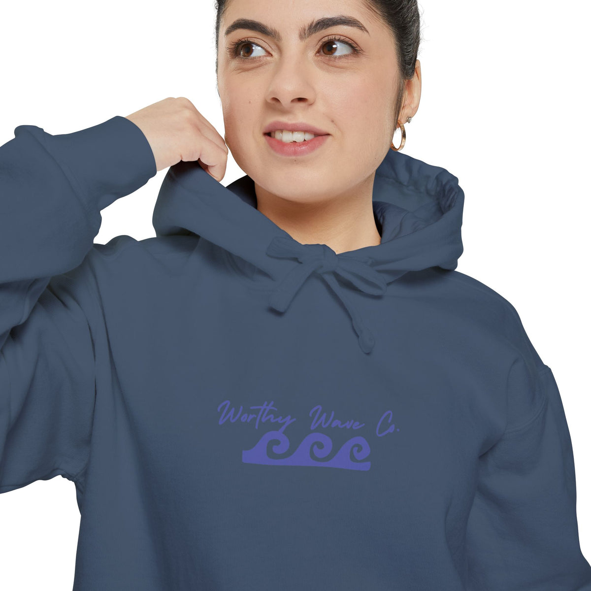 Worthy Wave Logo Hoodie