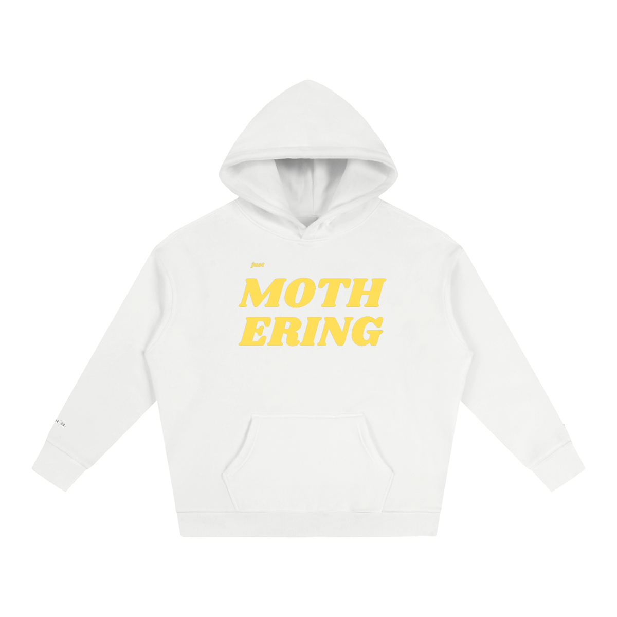 Mothering Oversize Fleeced Hoodie