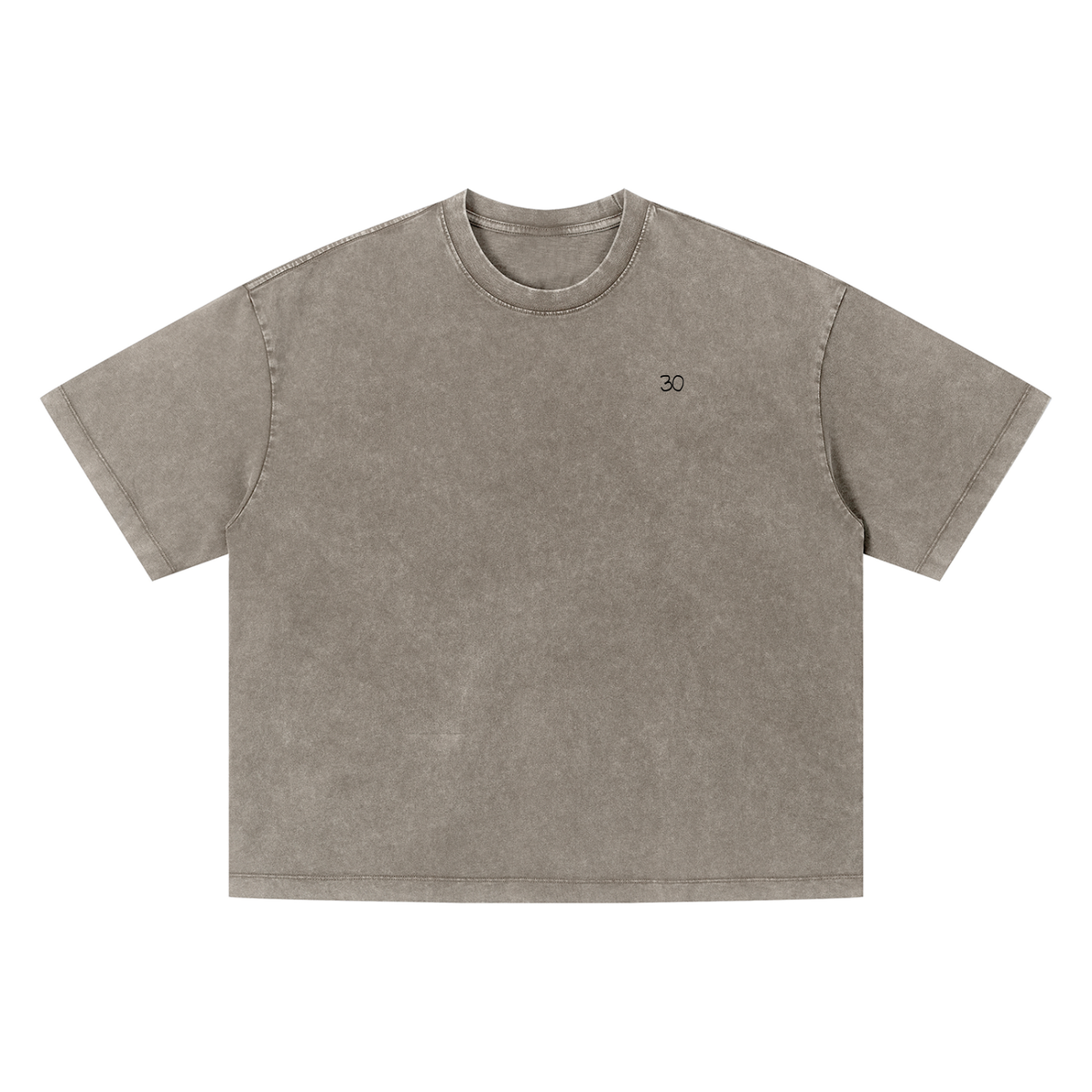 30 Unisex Vintage Wash Boxy T-Shirt