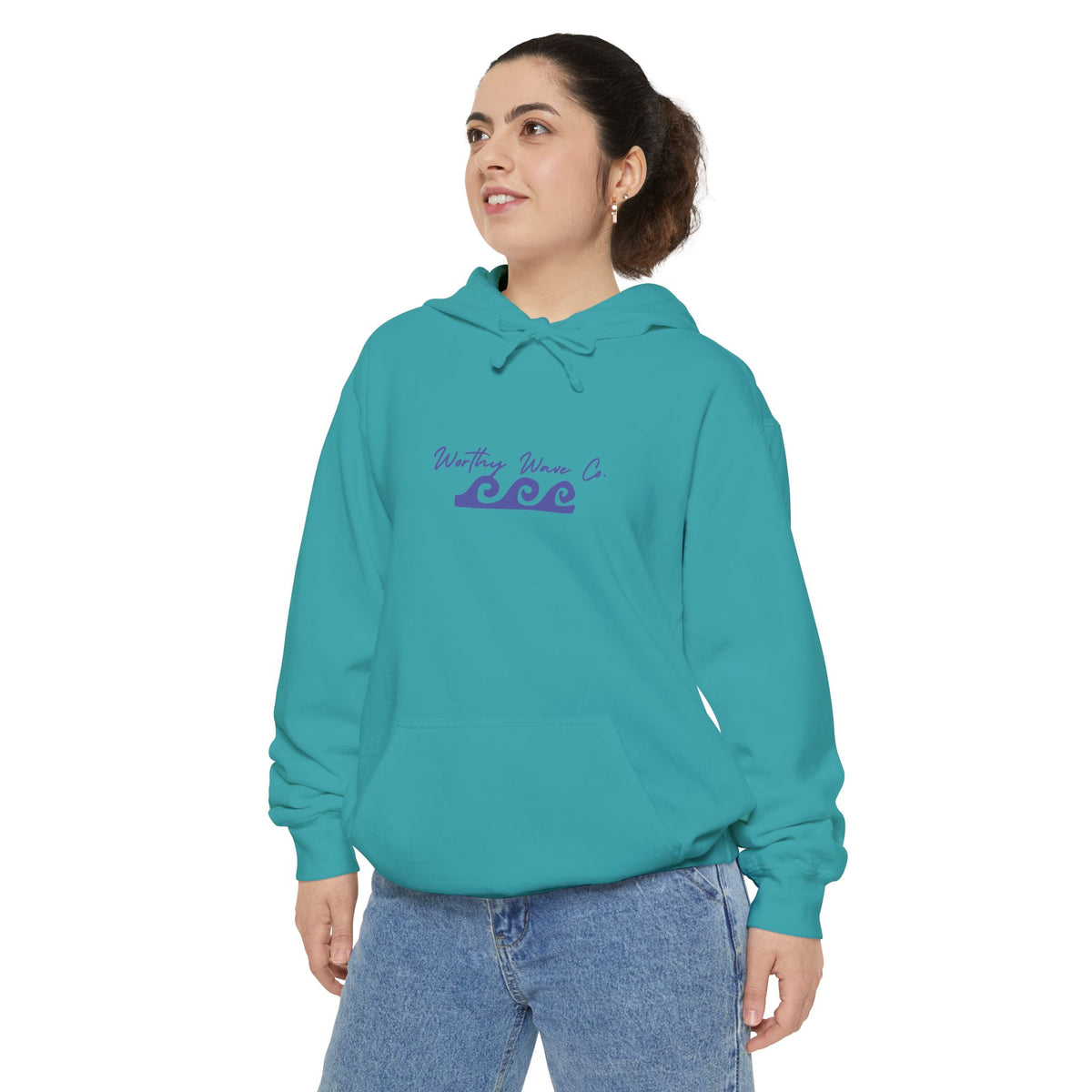 Worthy Wave Logo Hoodie