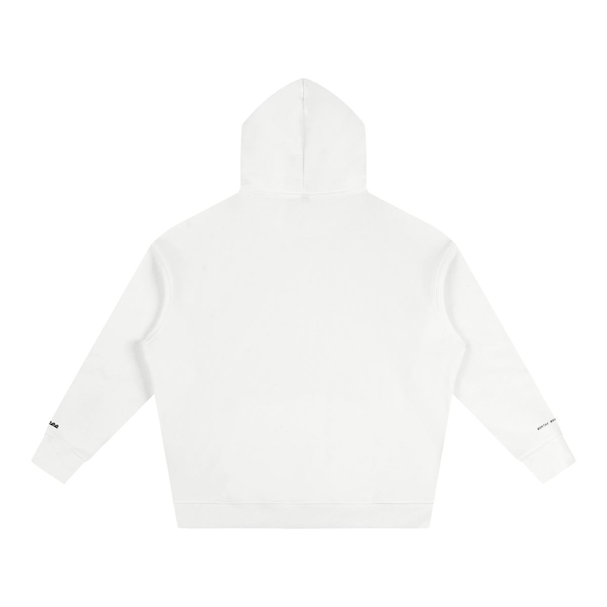 Mothering Oversize Fleeced Hoodie