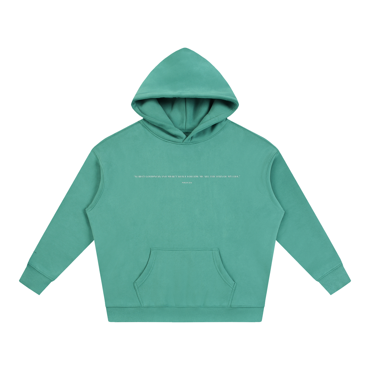 PSALM 23:6 Oversize Fleeced Hoodie
