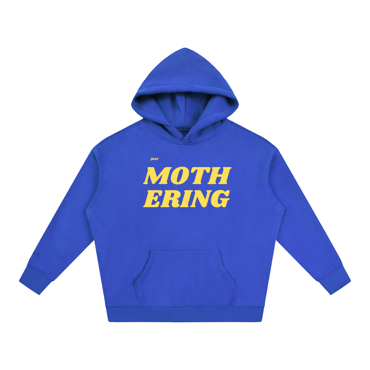 Mothering Oversize Fleeced Hoodie