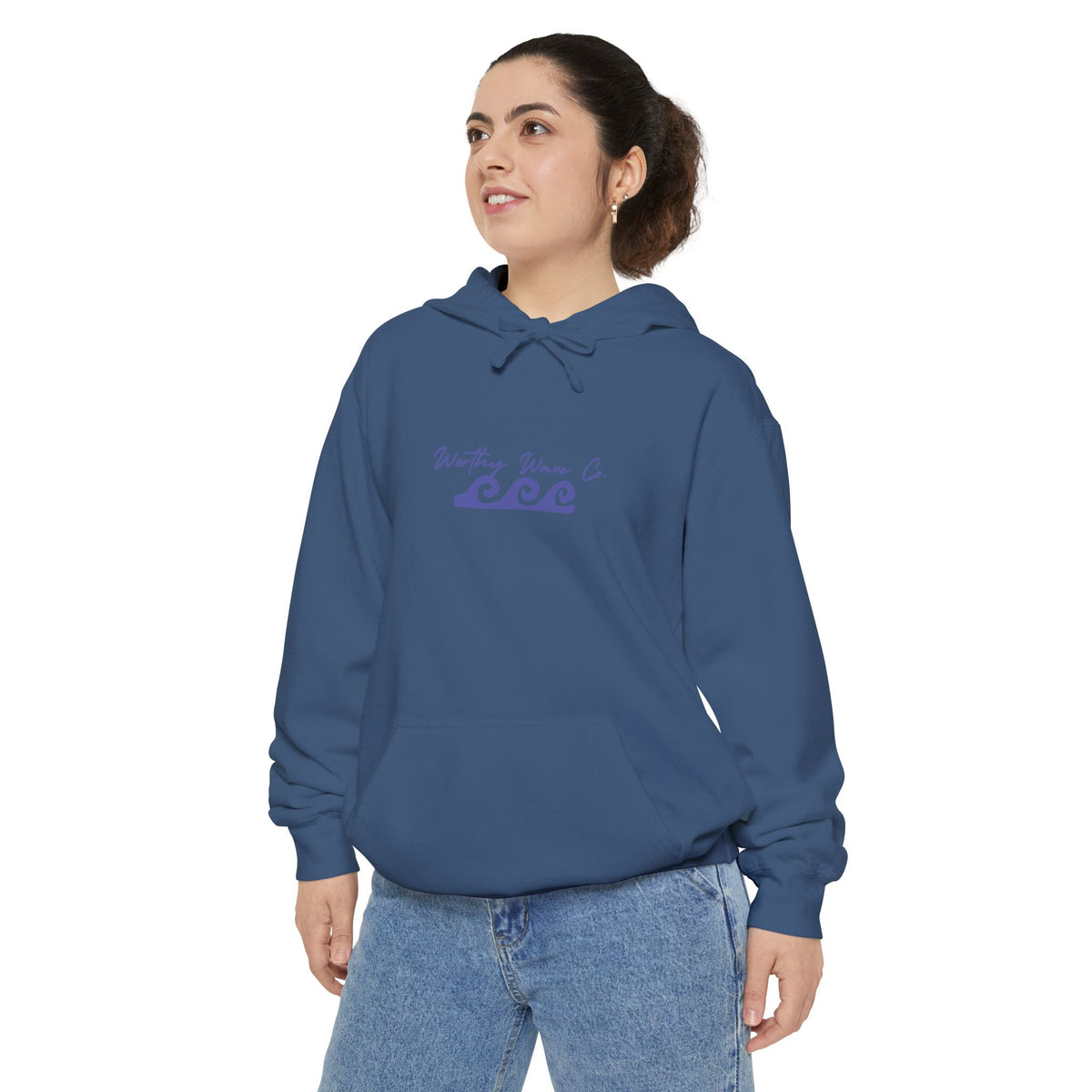 Worthy Wave Logo Hoodie