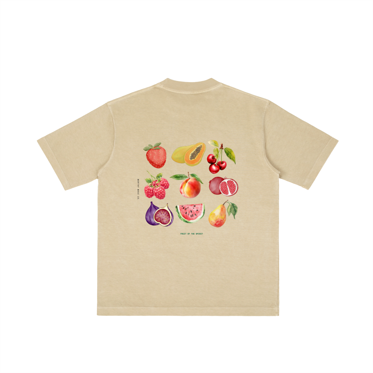 Fruit of the Spirit Vintage Wash Drop Shoulder T-shirt