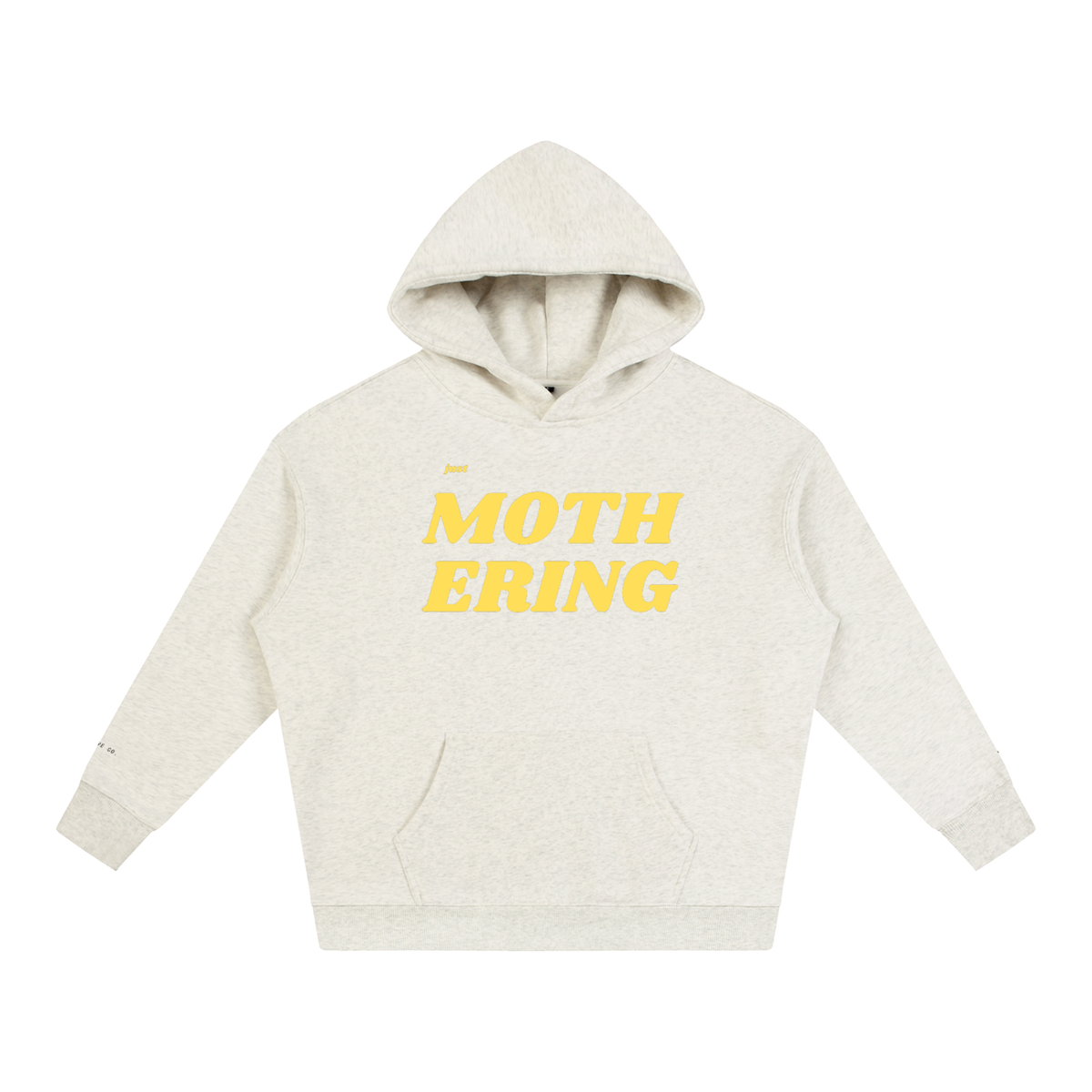 Mothering Oversize Fleeced Hoodie