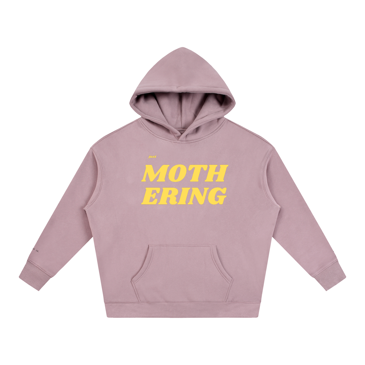 Mothering Oversize Fleeced Hoodie