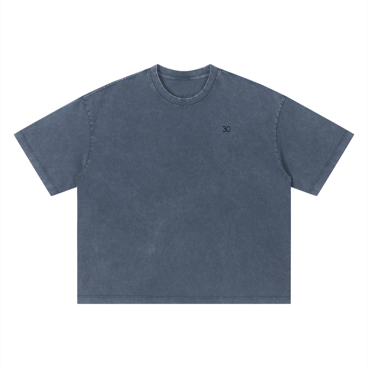 30 Unisex Vintage Wash Boxy T-Shirt
