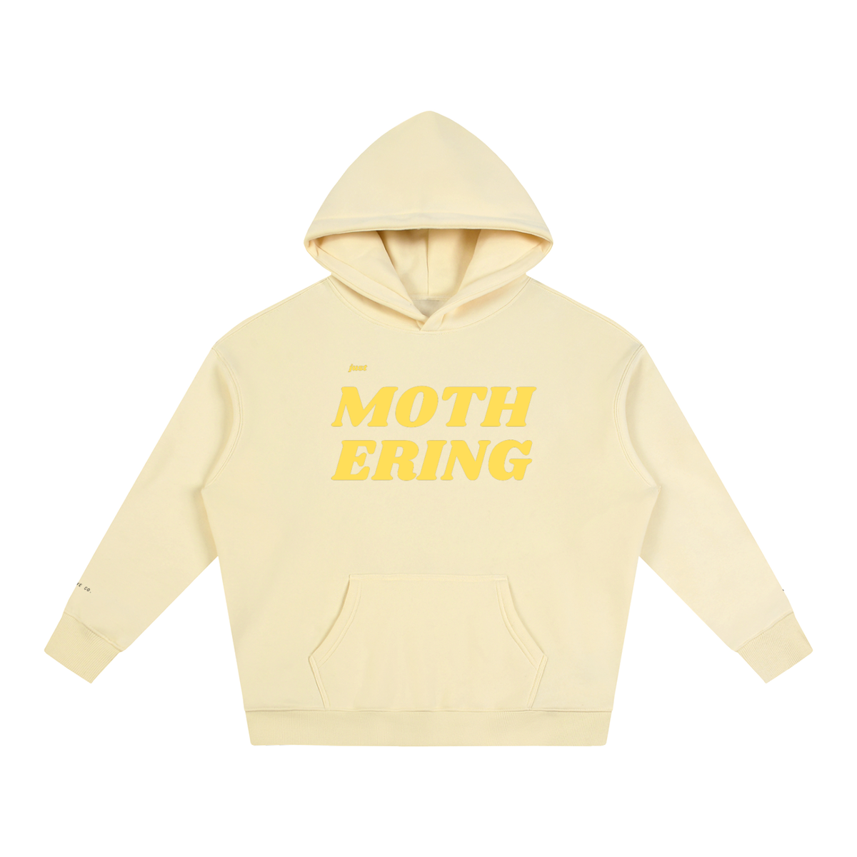 Mothering Oversize Fleeced Hoodie