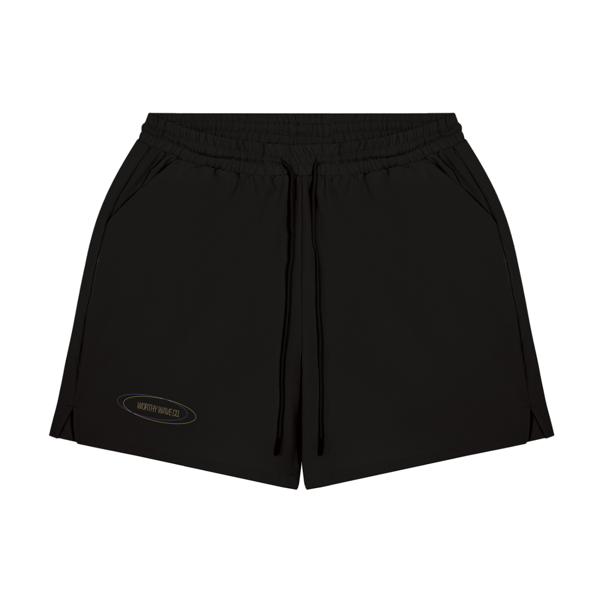Worthy Wave Co. Men's Pocketed Compression-Lined Performance Shorts