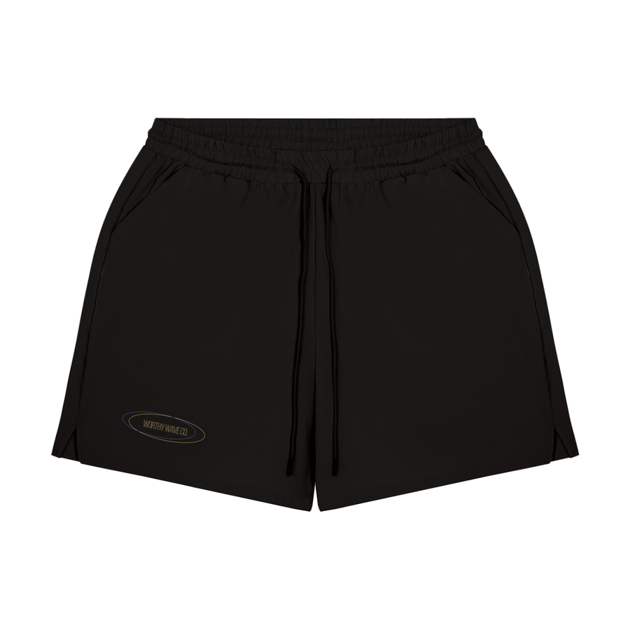 Worthy Wave Co. Men's Pocketed Compression-Lined Performance Shorts