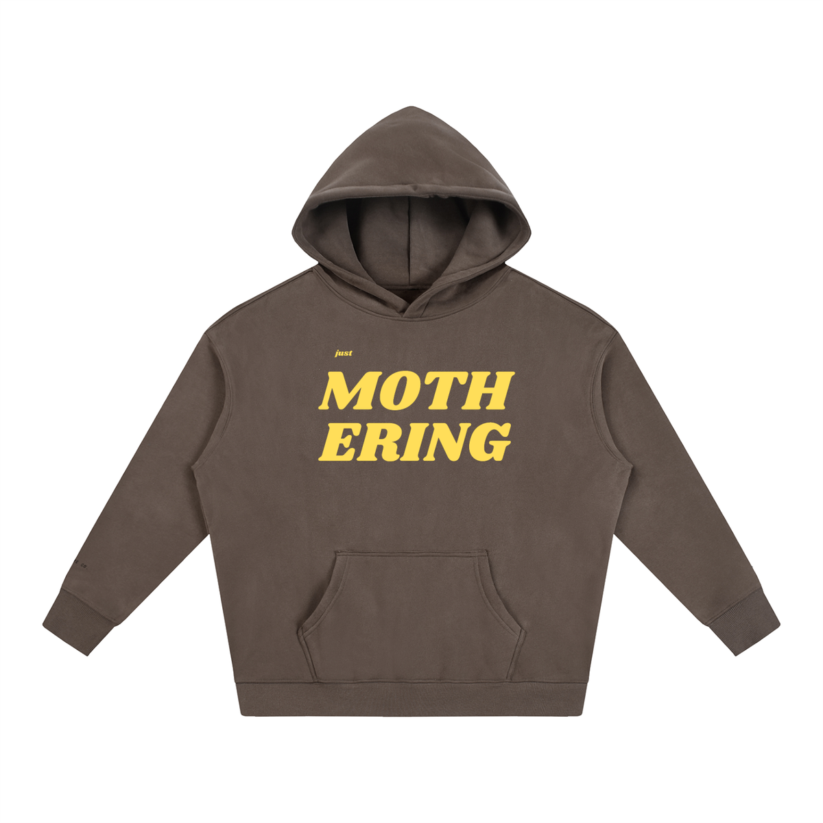 Mothering Oversize Fleeced Hoodie