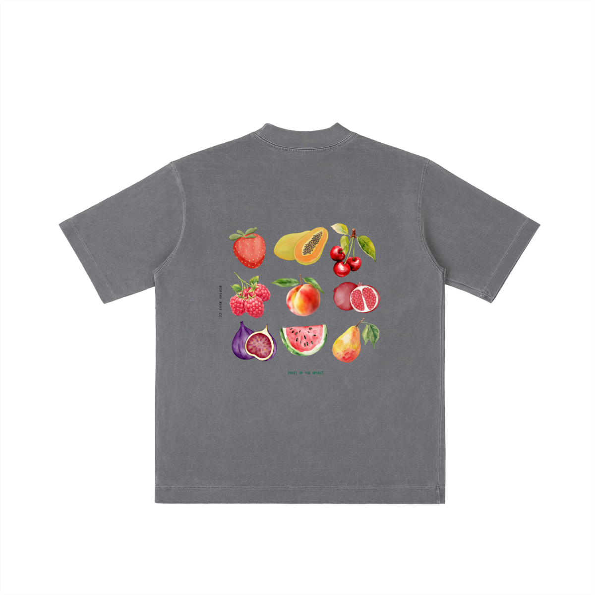 Fruit of the Spirit Vintage Wash Drop Shoulder T-shirt