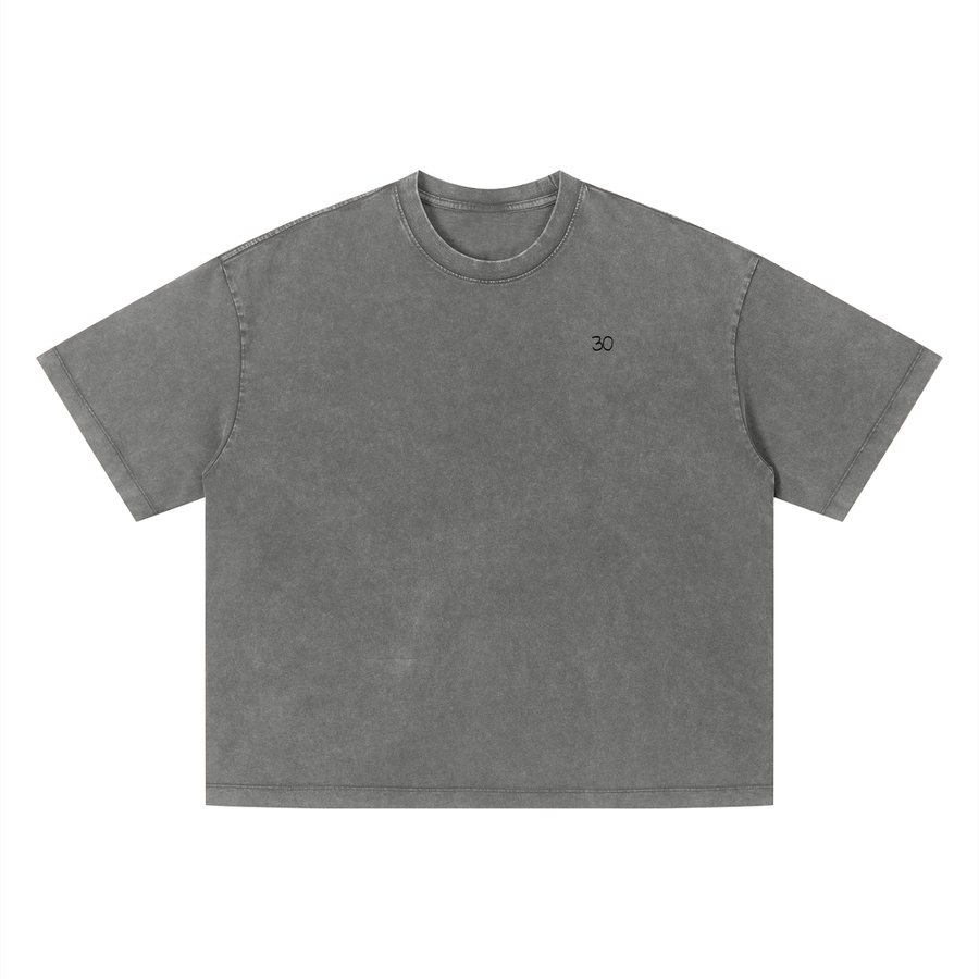 30 Unisex Vintage Wash Boxy T-Shirt