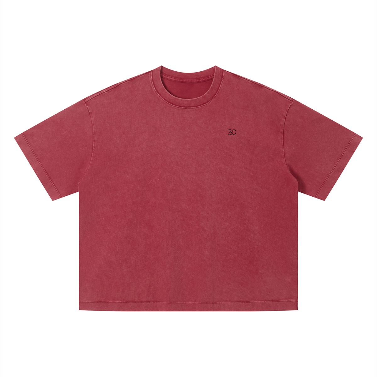 30 Unisex Vintage Wash Boxy T-Shirt