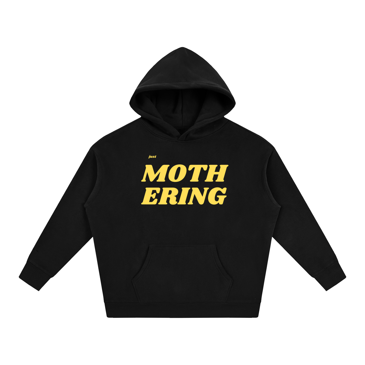 Mothering Oversize Fleeced Hoodie