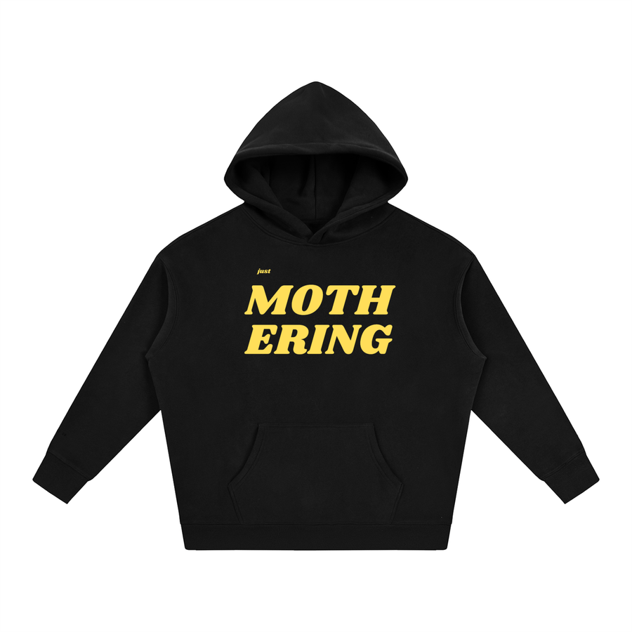 Mothering Oversize Fleeced Hoodie