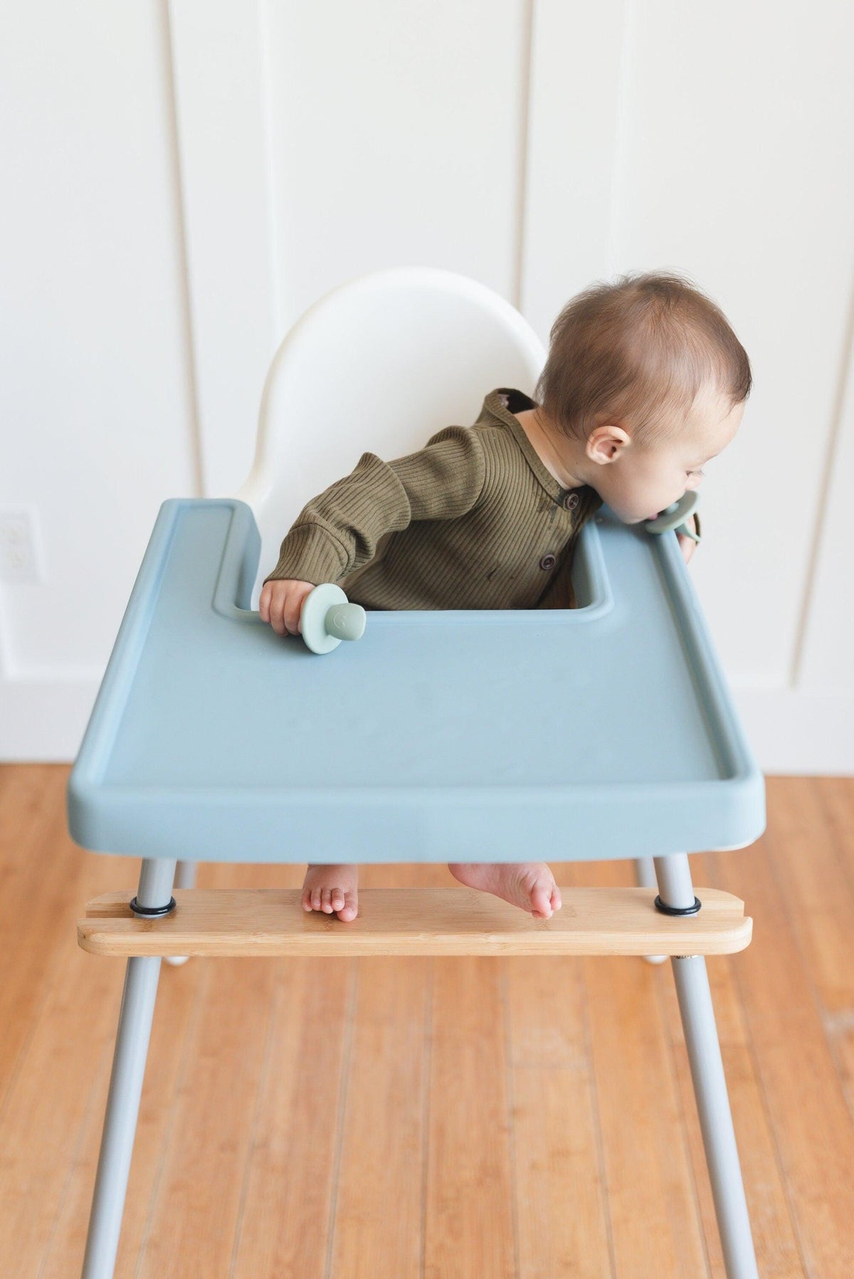 Full-Coverage IKEA Antilop High Chair Placemat: BPA-Free Silicone