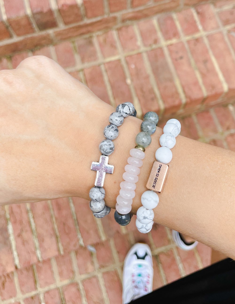 Slate Grey Cross // Unisex